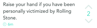 Illustration for article titled Here's What UVA Students Are Saying About Rolling Stone on YikYak